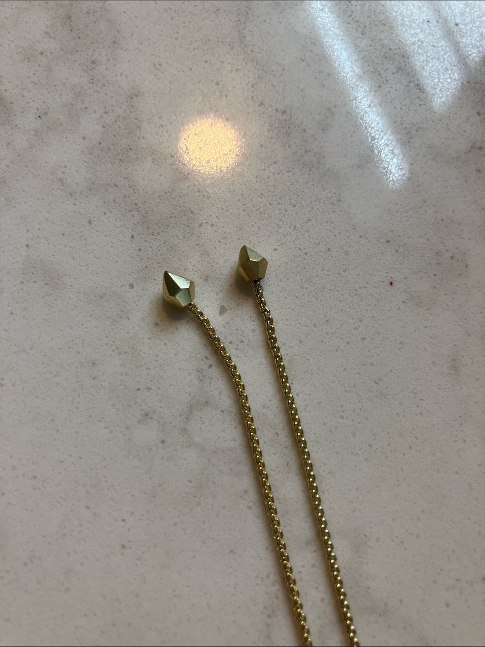 Kendra Scott Gemini Zodiac Charm Necklace Set - Gold (Never Worn) - Picture 7 of 8